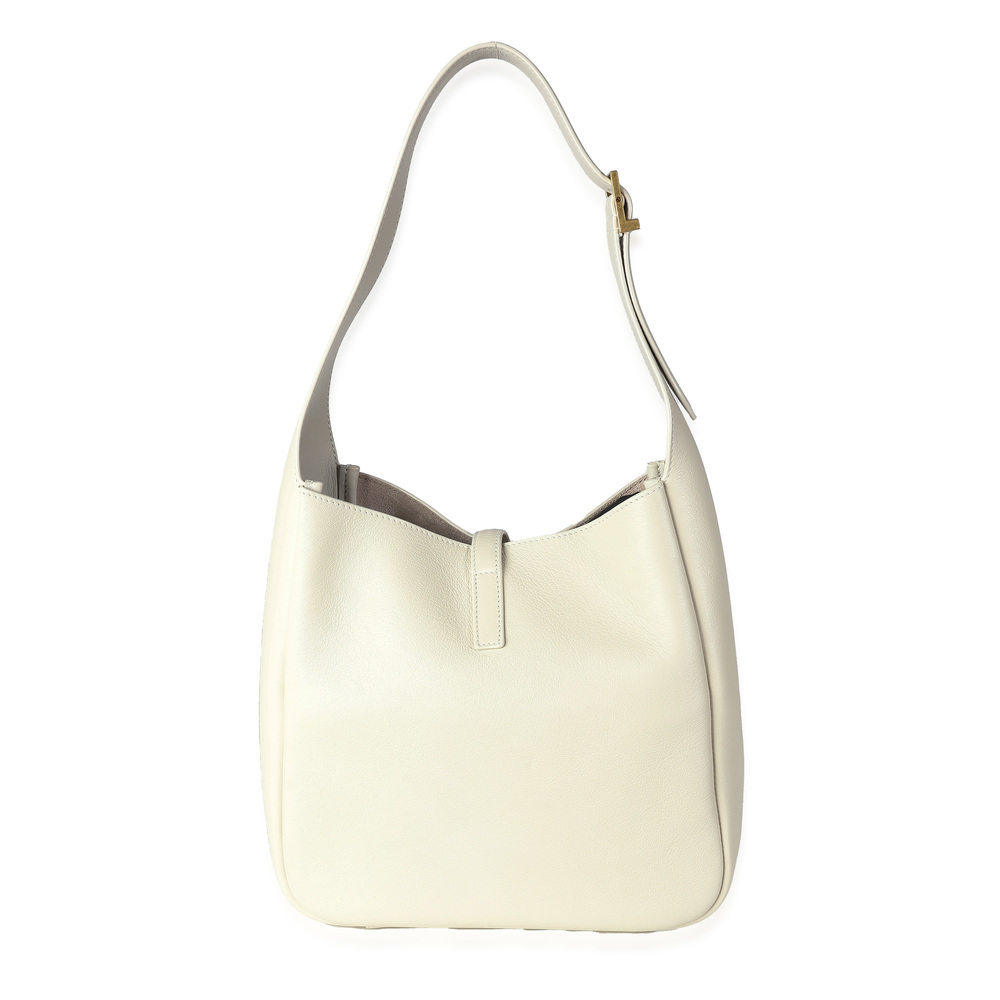 Saint Laurent Crema Soft Calfskin Small Le 5 à 7 Hobo - Picture 2 of 7